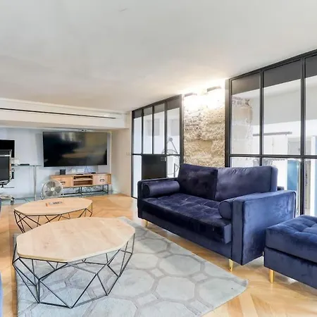Apartament Magnifique Loft 130m2 Louvre, Palais Royal *